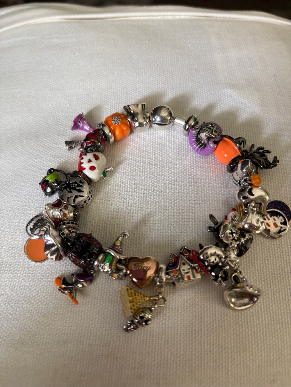 Linx bracelet and charm Halloween